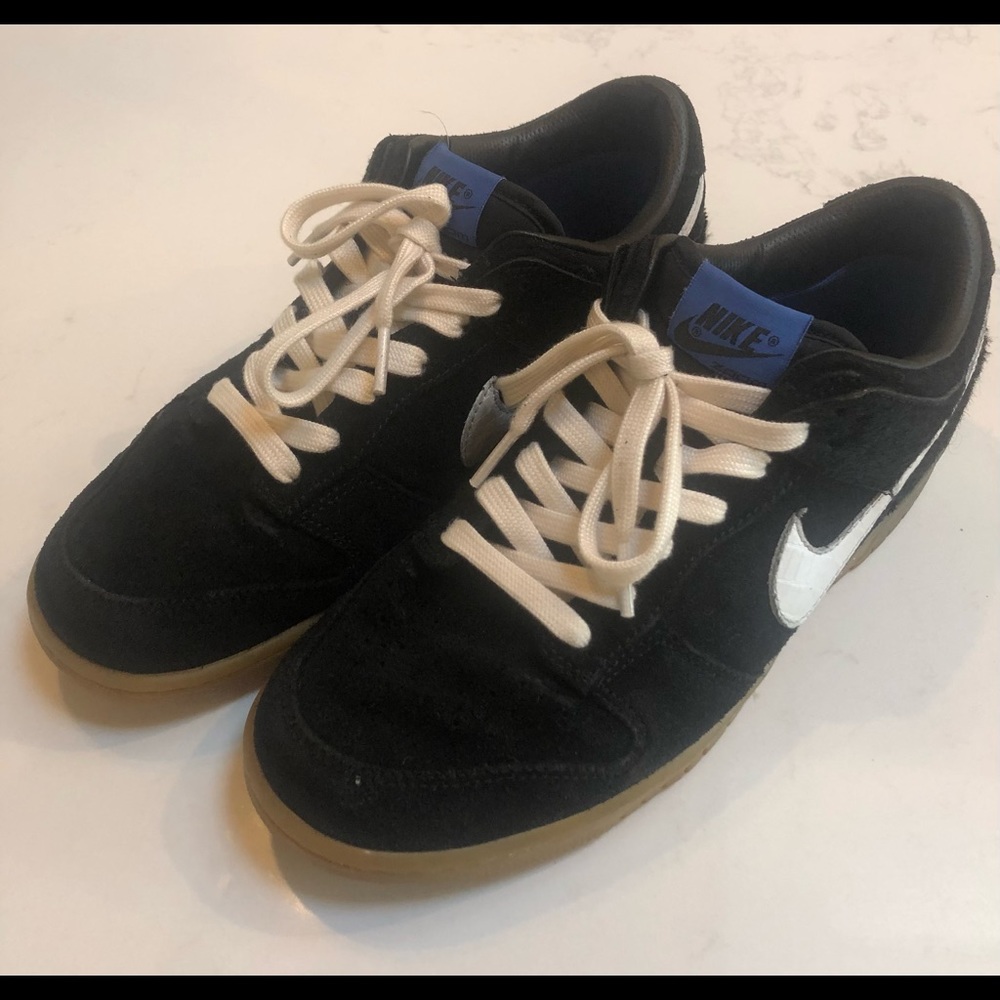 Nike dunk low black and white size 8.5